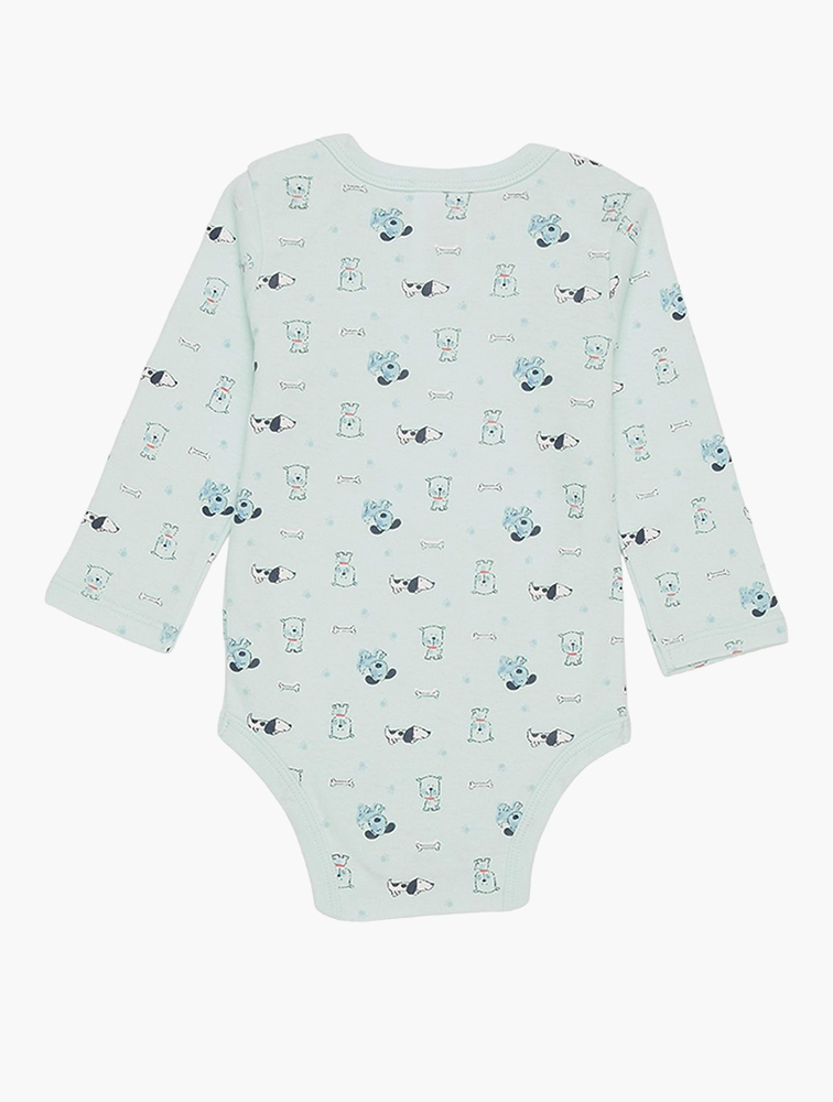 MyRunway Shop POP CANDY Baby Boys 3 Pack Printed Babygrows Blue